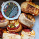 The Spicy Pepperoni Rolls basically have the same build as a pizza.